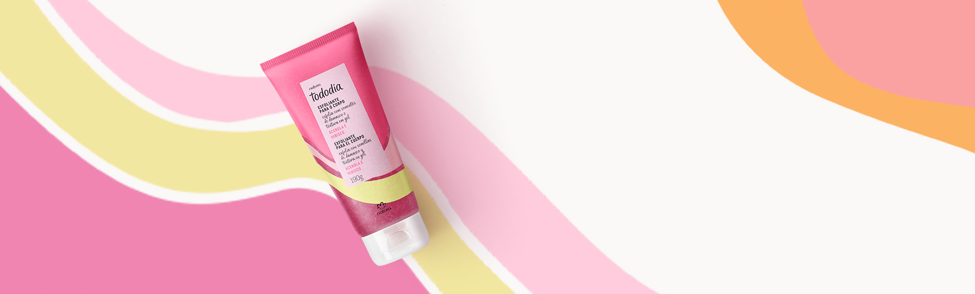 Esfoliante para o Corpo Tododia Acerola e Hibisco