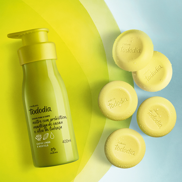 Conjunto Natura Tododia Capim Limão e Hortelã