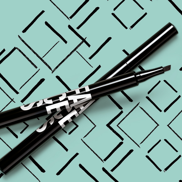 Caneta Delineadora para Olhos Preta Faces