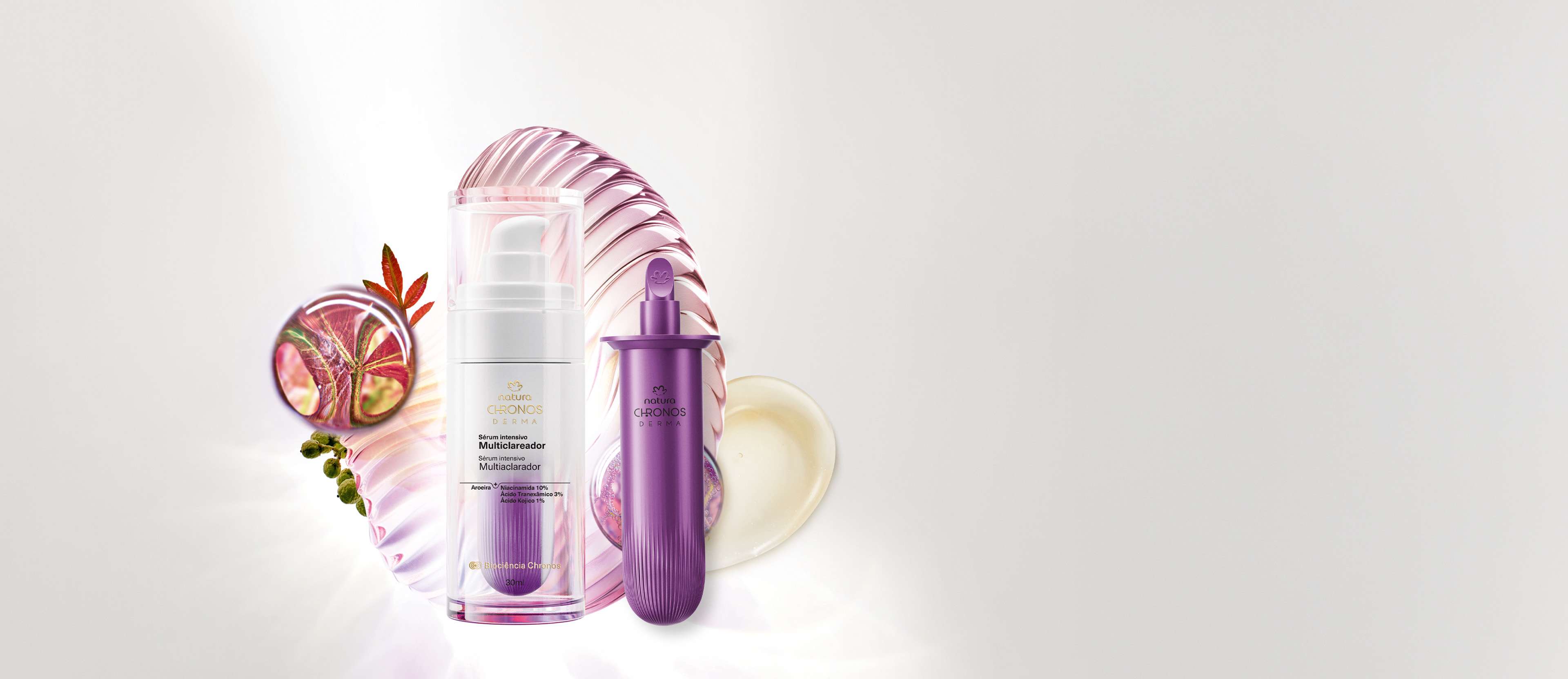 Kit Sérum Chronos Intensivo Multiclareador com Refil