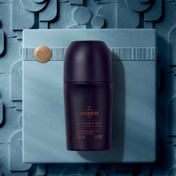 Desodorante Antitranspirante Roll-on Natura Homem Nós
