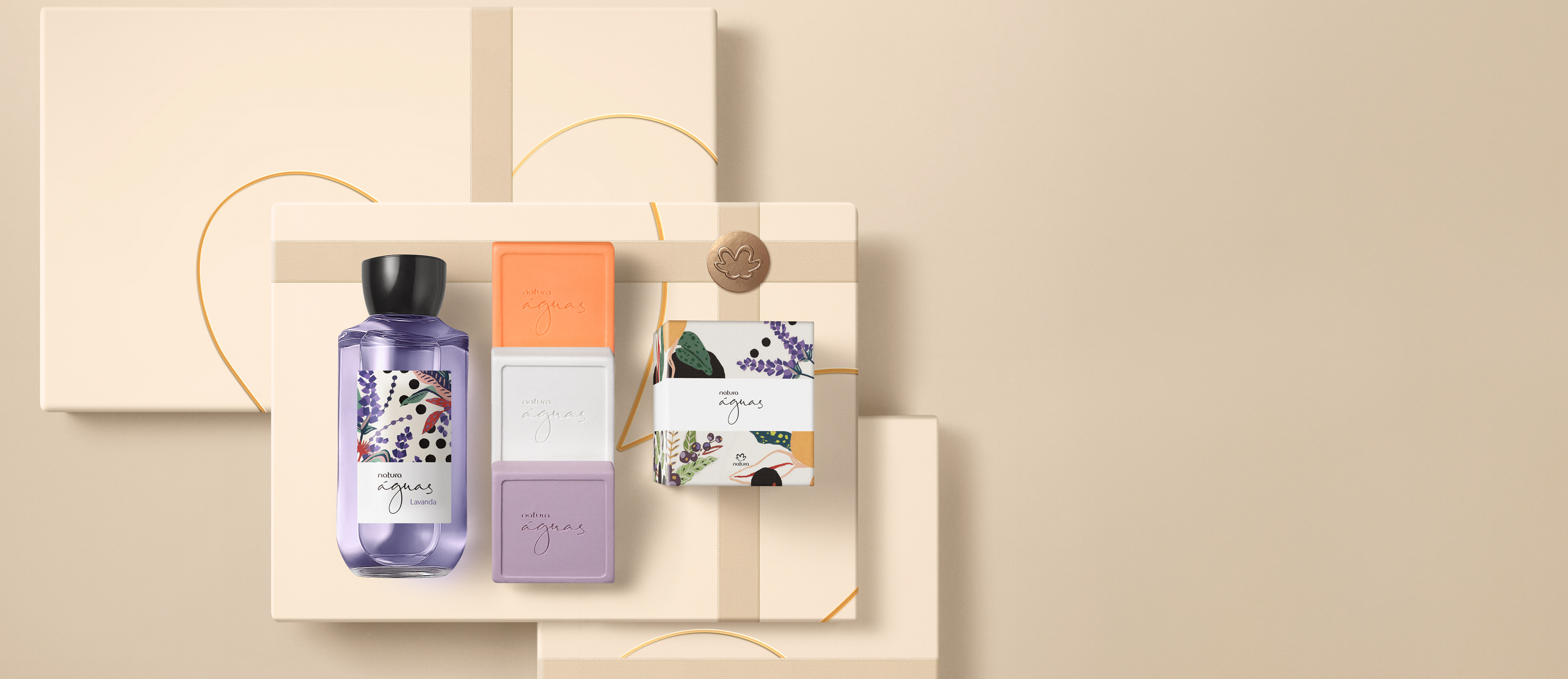 Presente Natura Águas Lavanda (2 produtos)