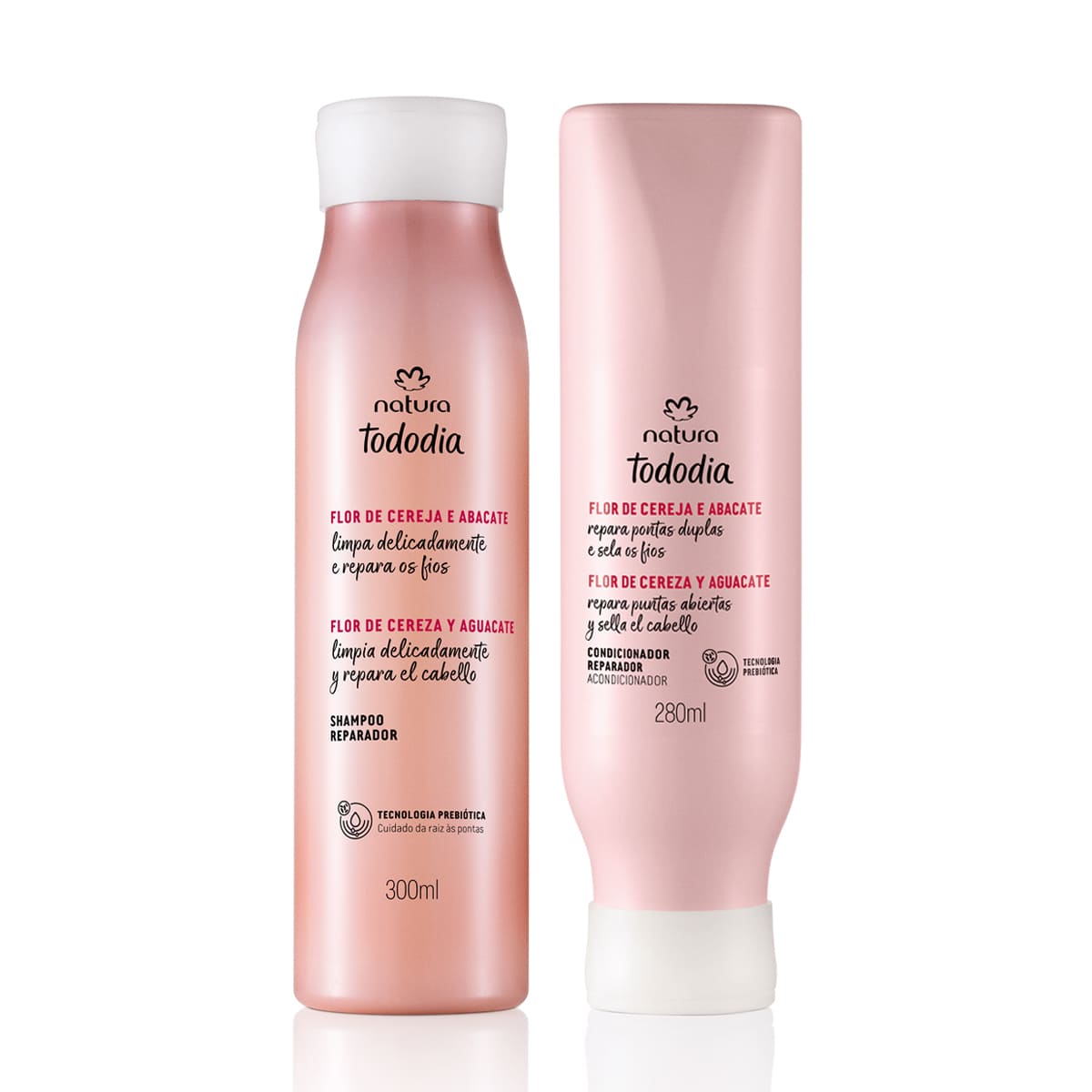 Kit Reparador Tododia Flor de Cerezo y Palta Shampoo y Acondicionador