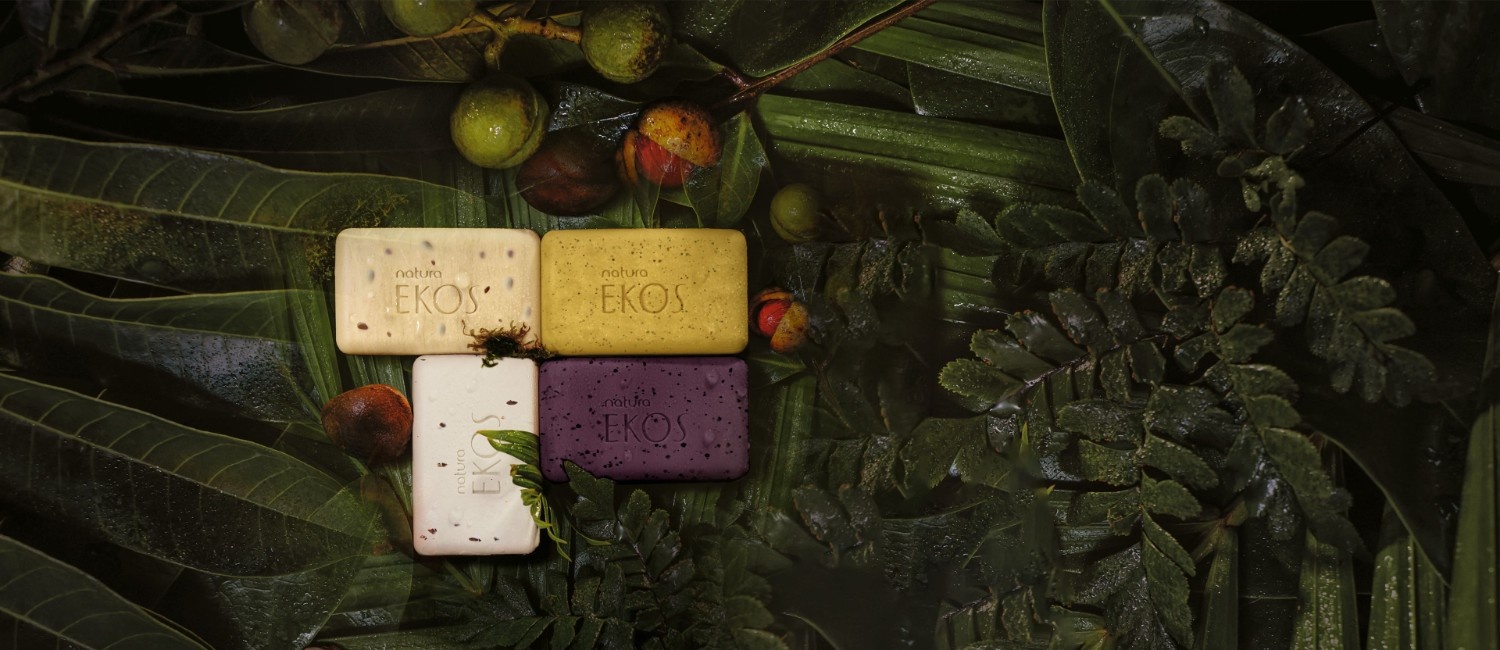 Jabones en barra puro vegetal surtidos Ekos exfoliantes