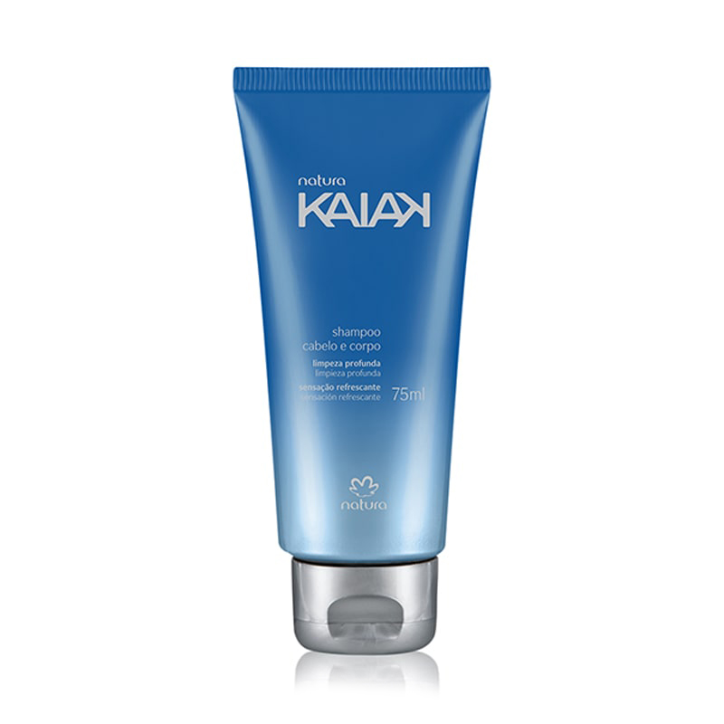 Shampoo cabello y cuerpo Kaiak Clásico - 75 ml