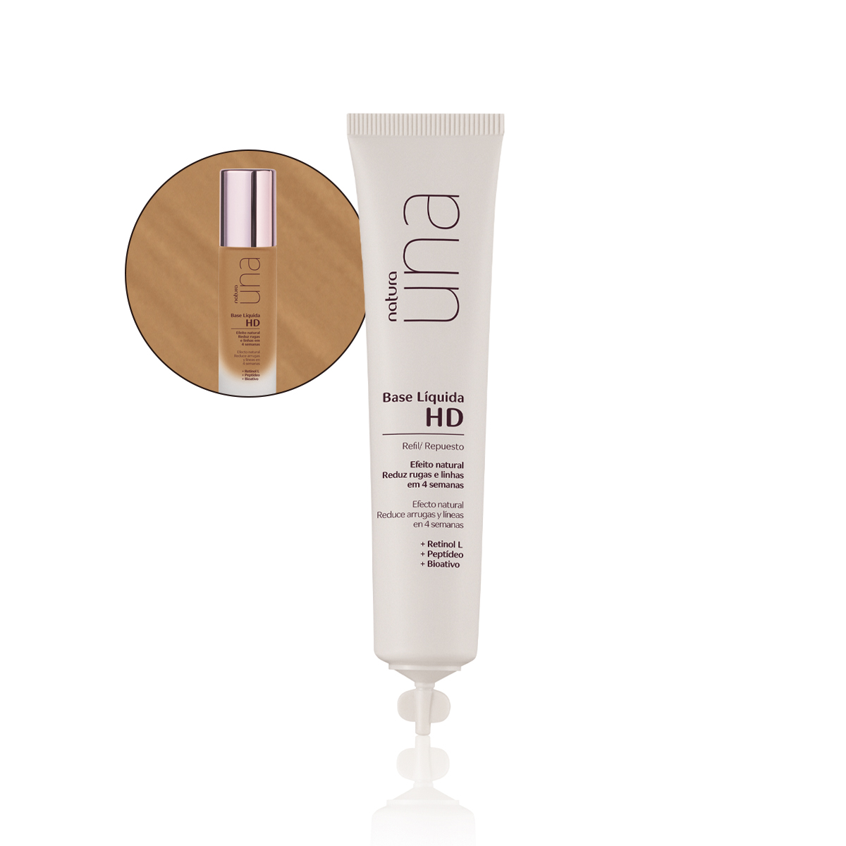 Repuesto Base L&iacute;quida HD Una 30 ml