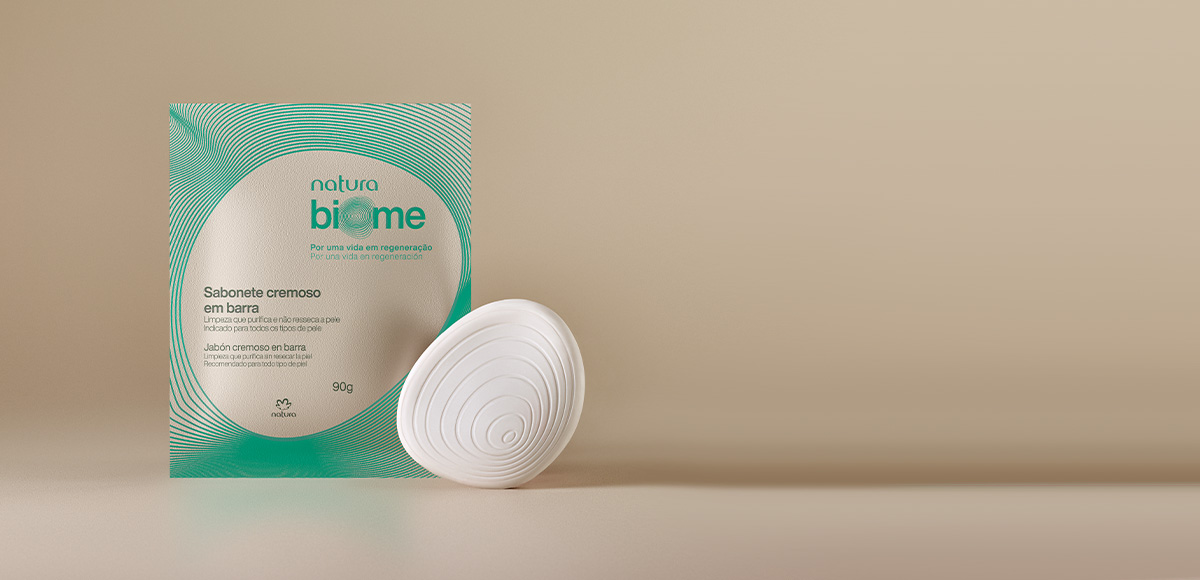 Biōme jabón cremoso cuerpo en barra