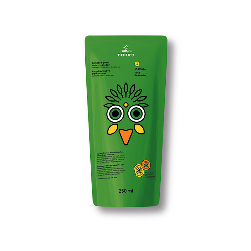 Repuesto Shampoo Naturé cabello rizado y crespo - 250 ml