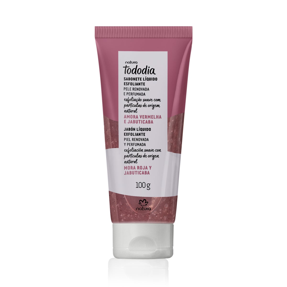 Jab&oacute;n l&iacute;quido exfoliante corporal Tododia 100 g