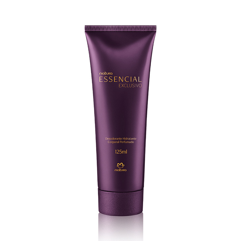 Desodorante hidratante corporal perfumado Essencial Exclusivo - 125 ml
