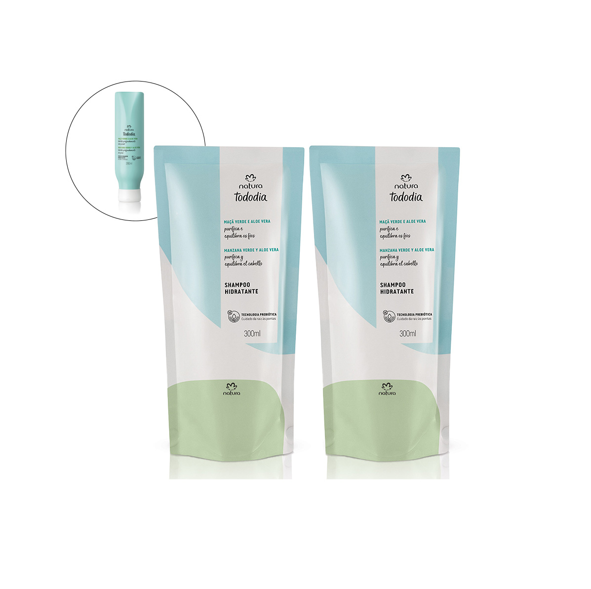 Kit Duo Acondicionador Tododia Hidratación Reflil