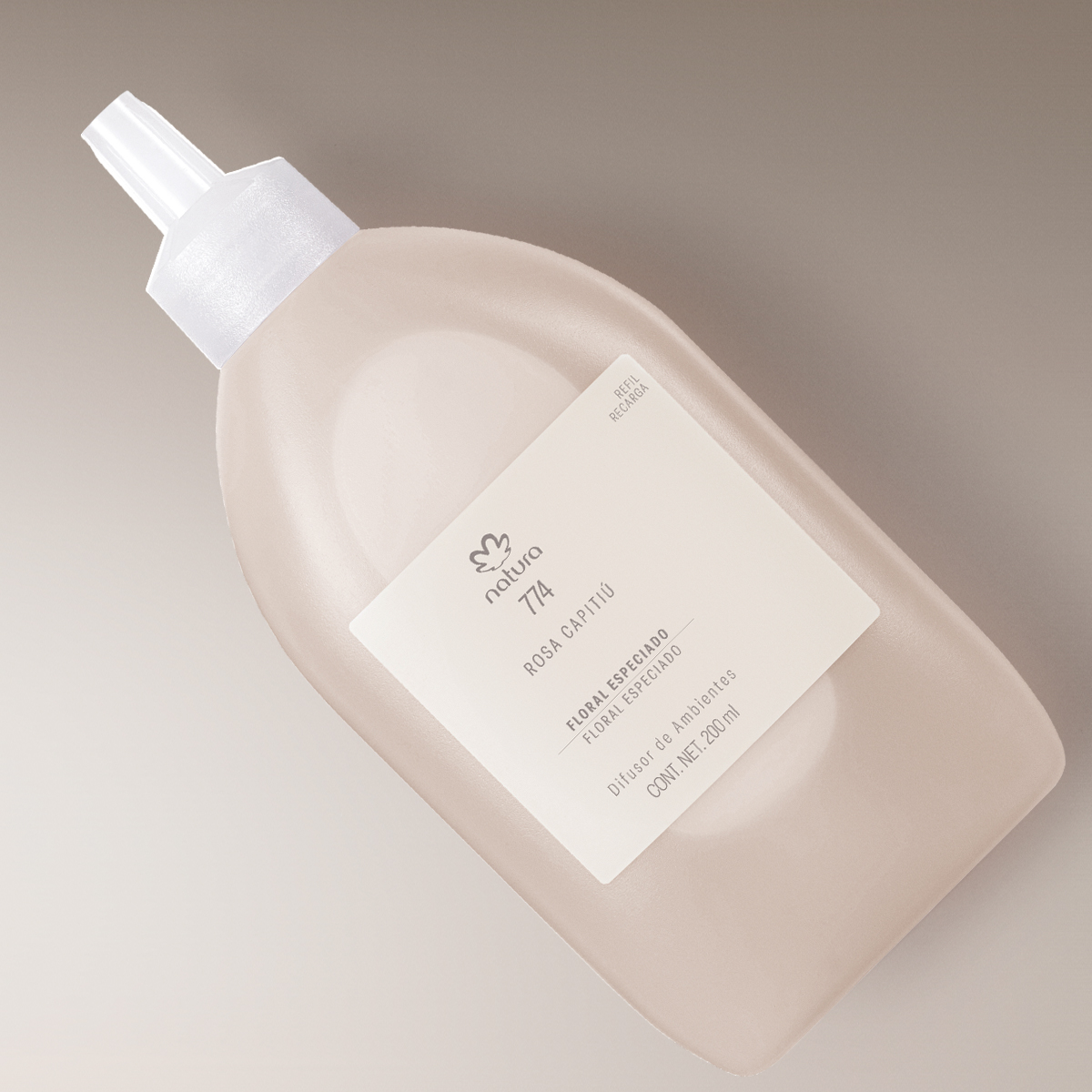 Repuesto Difusor Natura 774 Rosa Capitiú Sin Varilla