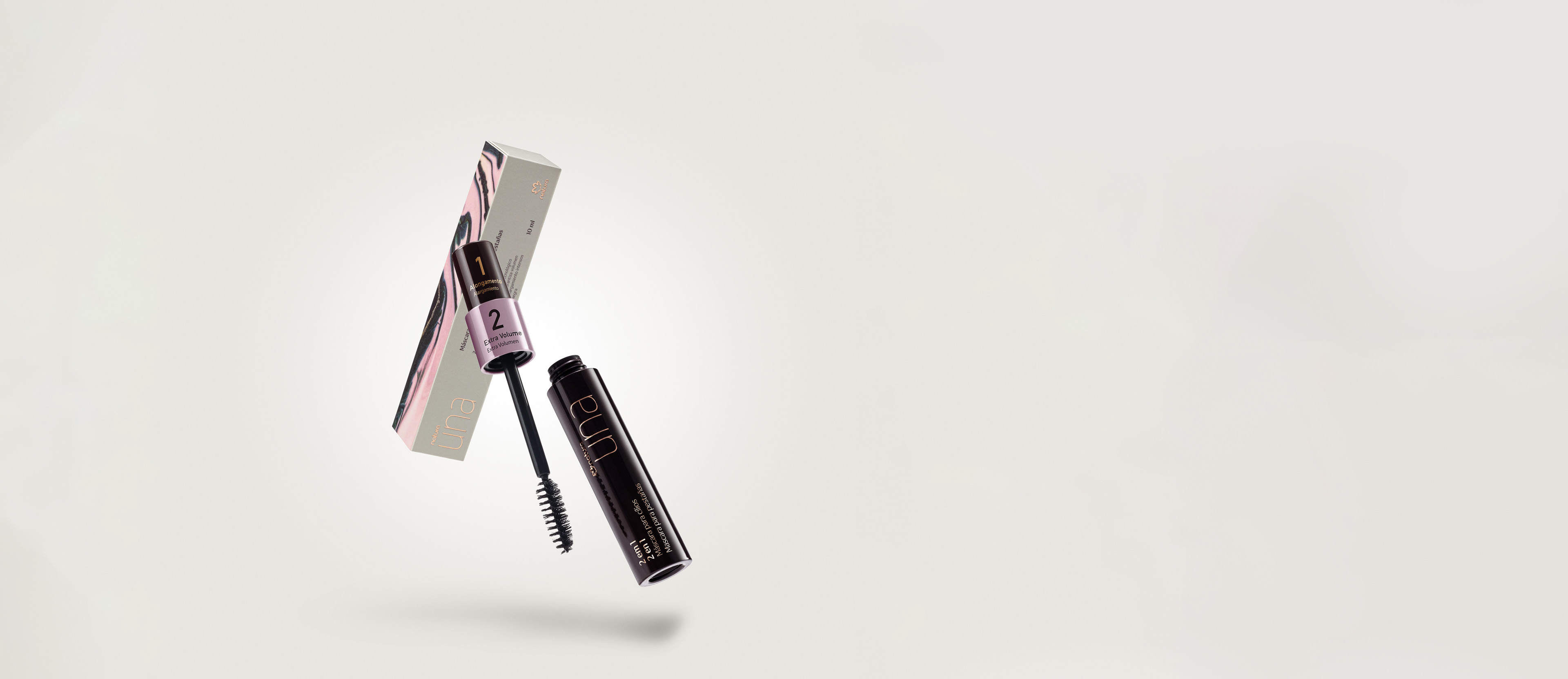 Máscara para pestaña 2 en 1