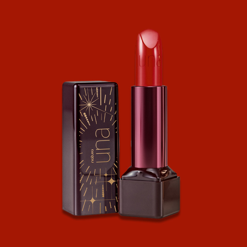 Labial extremo confort FPS 25 Rojo Colección  Una Brillo - 4g