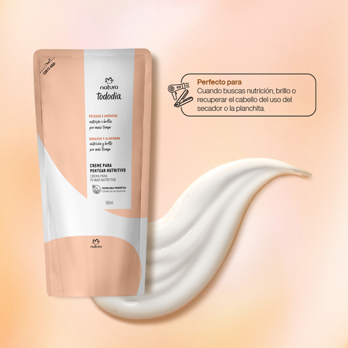 Kit Duo Crema de Peinar Tododia Nutrición Refill