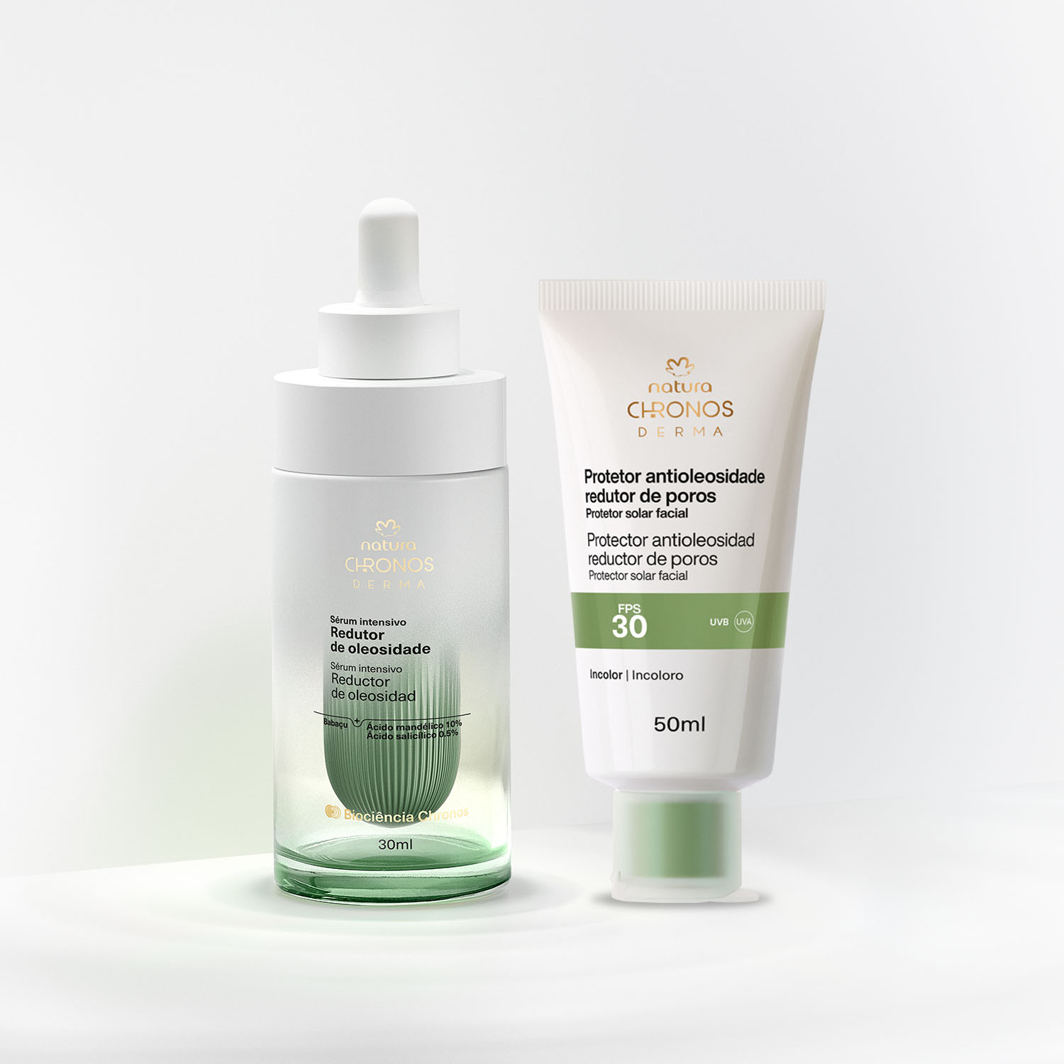 Chronos Kit Antioleosidad Serum y Protector