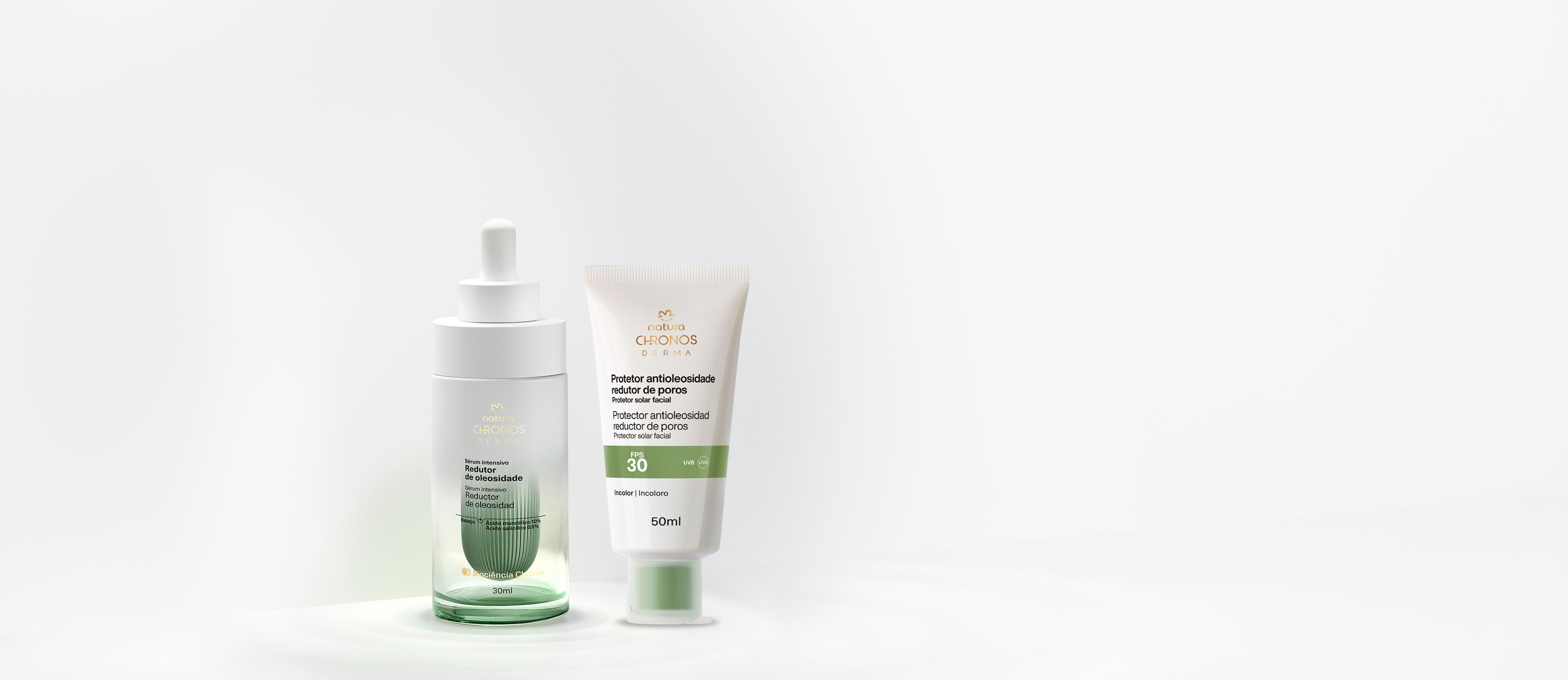 Chronos Kit Antioleosidad Serum y Protector