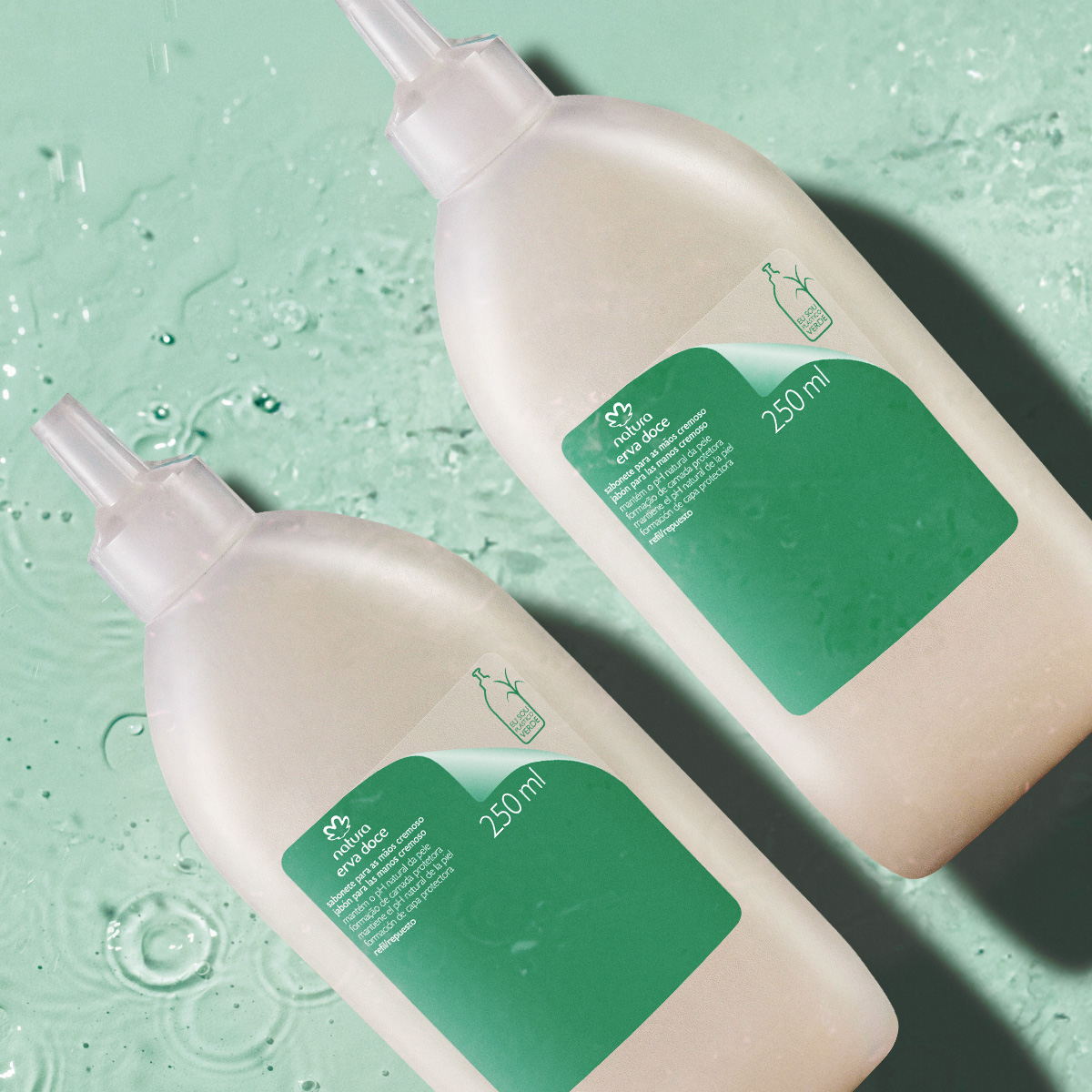 Kit Repuestos Jabón Líquido para Manos Erva Doce