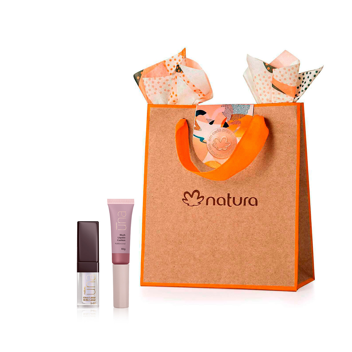 Regalo Una Dúo Radiante con Blush Rosa