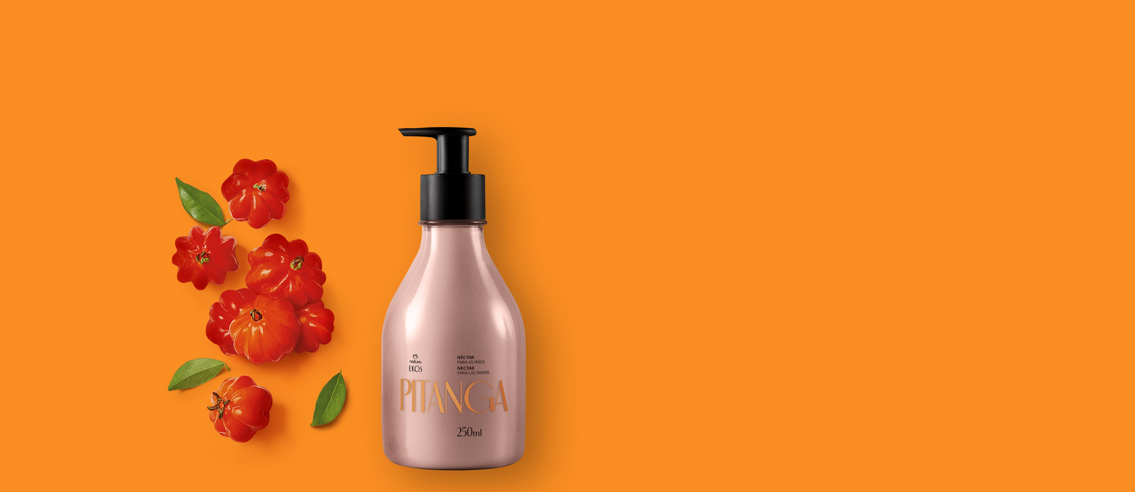 Néctar hidratante para manos Ekos Pitanga