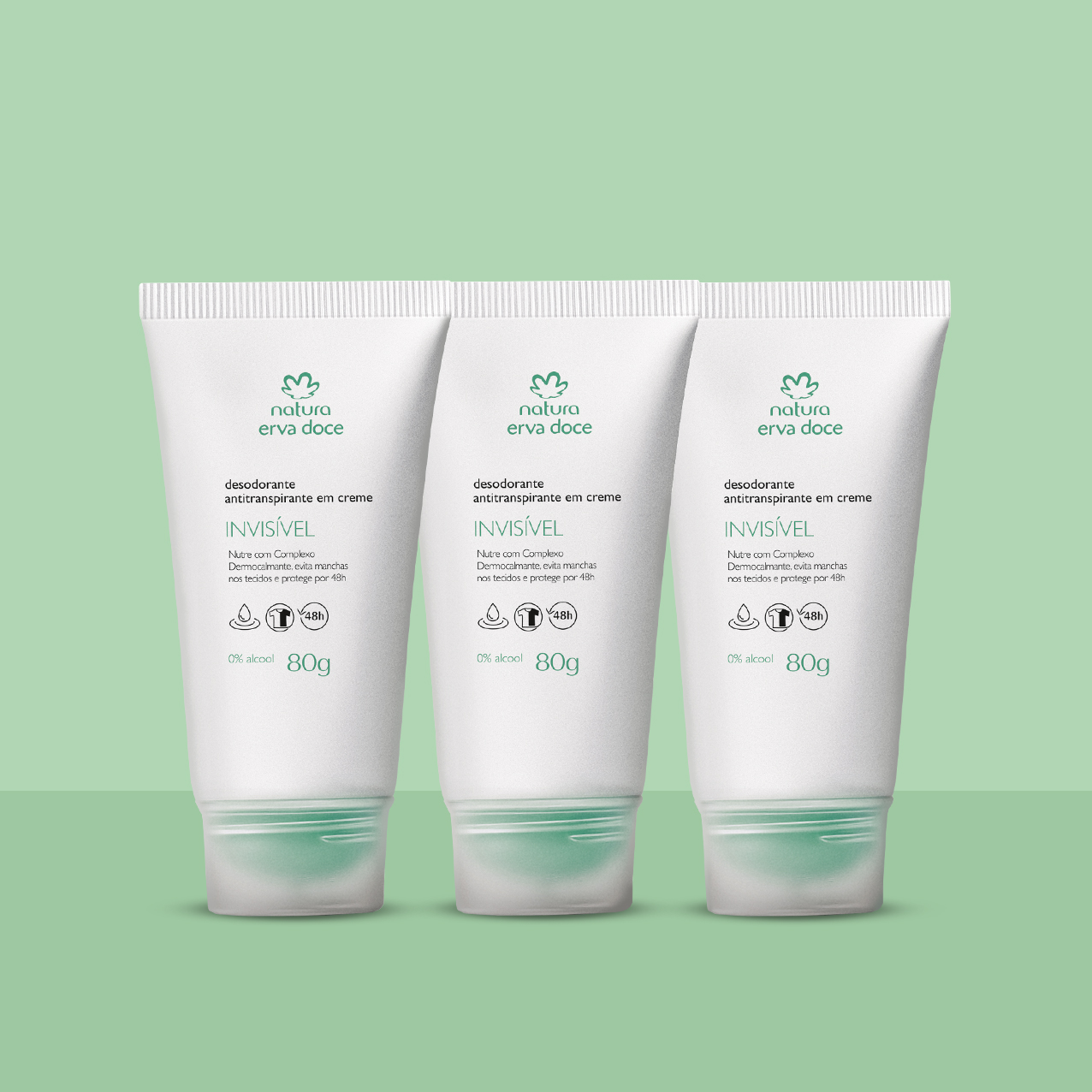 Kit Desodorantes en Crema Erva Doce