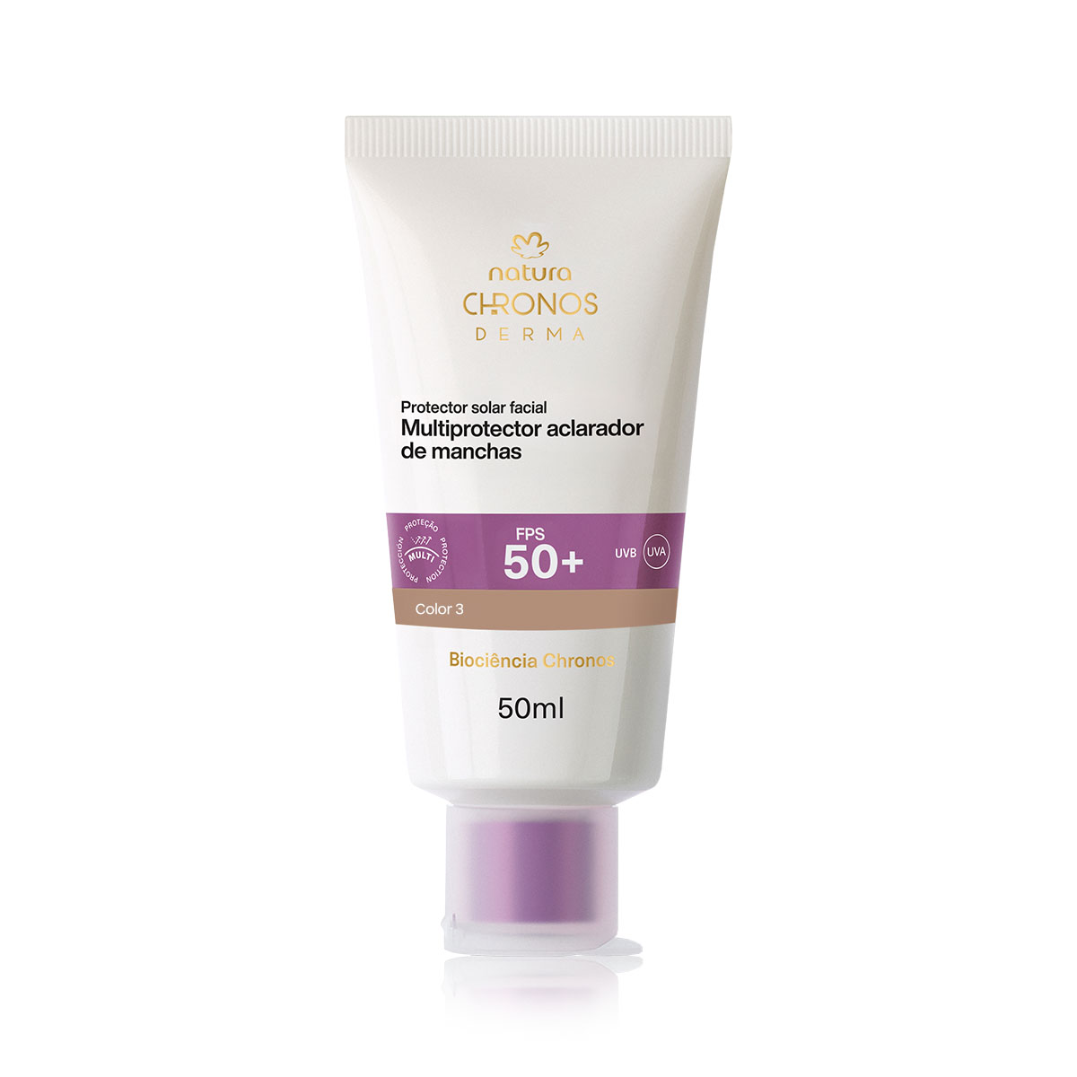 Protector Solar Facial Multiprotector Aclarador FPS 50+ 50 ml