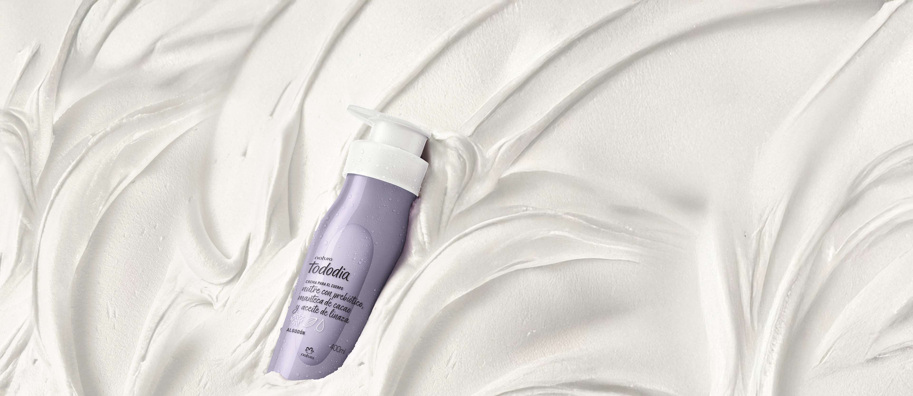 Crema Nutritiva para el Cuerpo Tododia Algodón