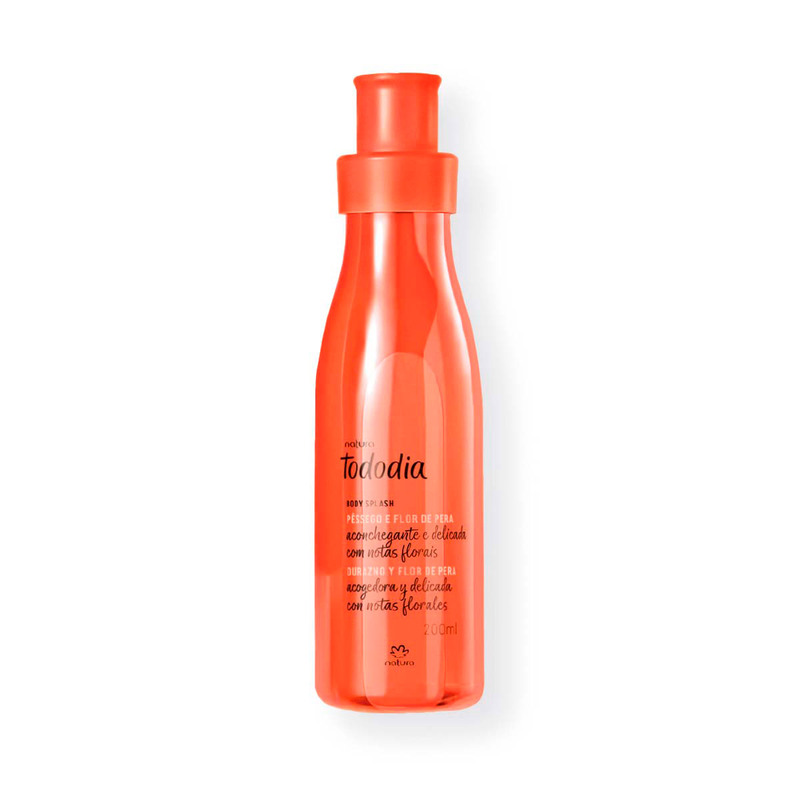 Body splash Tododia durazno y flor de pera - 200 ml
