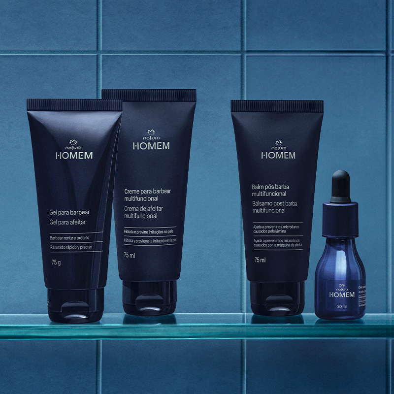 Crema de afeitar multifuncional Homem