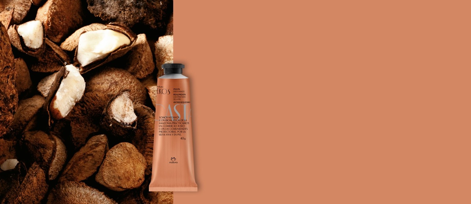 Pulpa Hidratante para Manos Ekos Castaña 40 gr