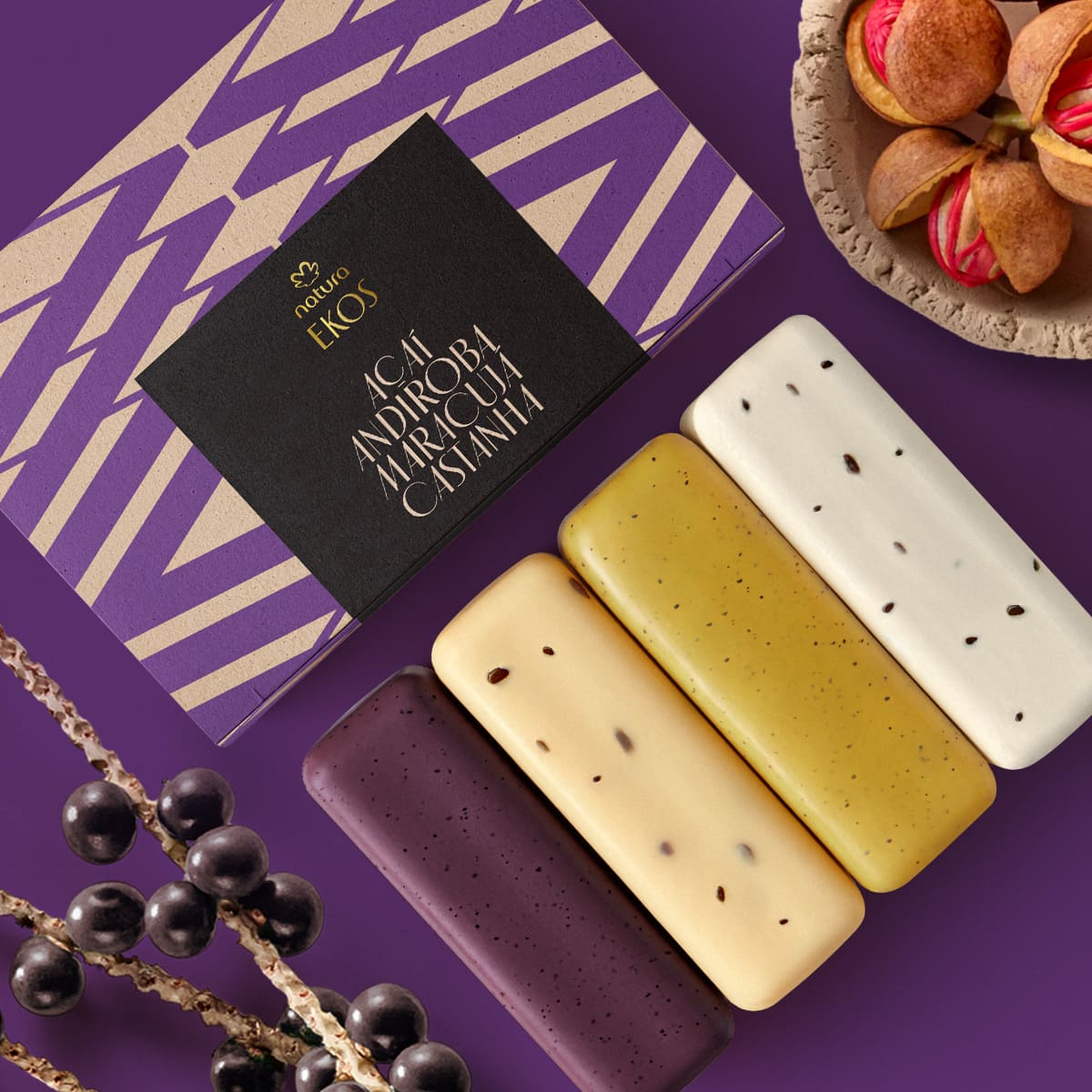 Jabón en Barra Puro Vegetal Exfoliante Ekos