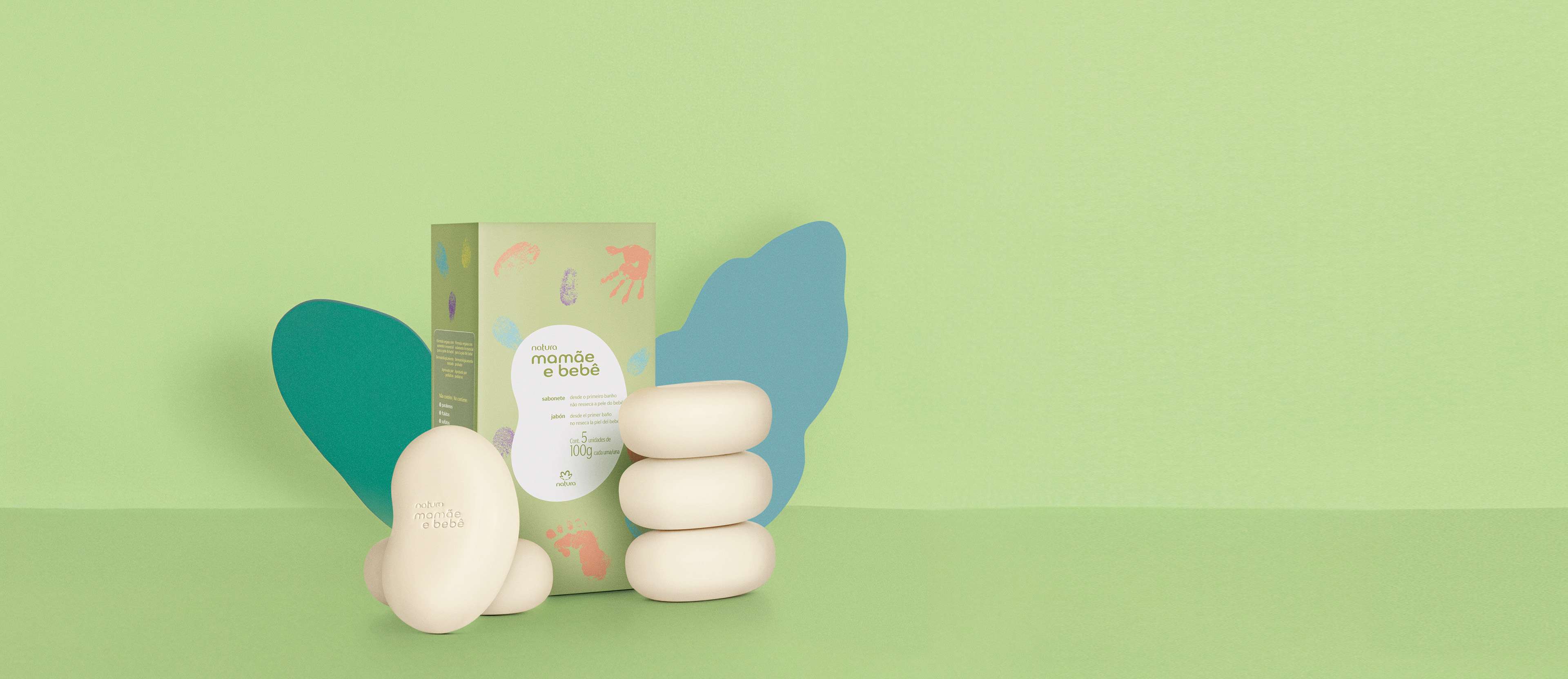 Jabones en barra mama y bebe