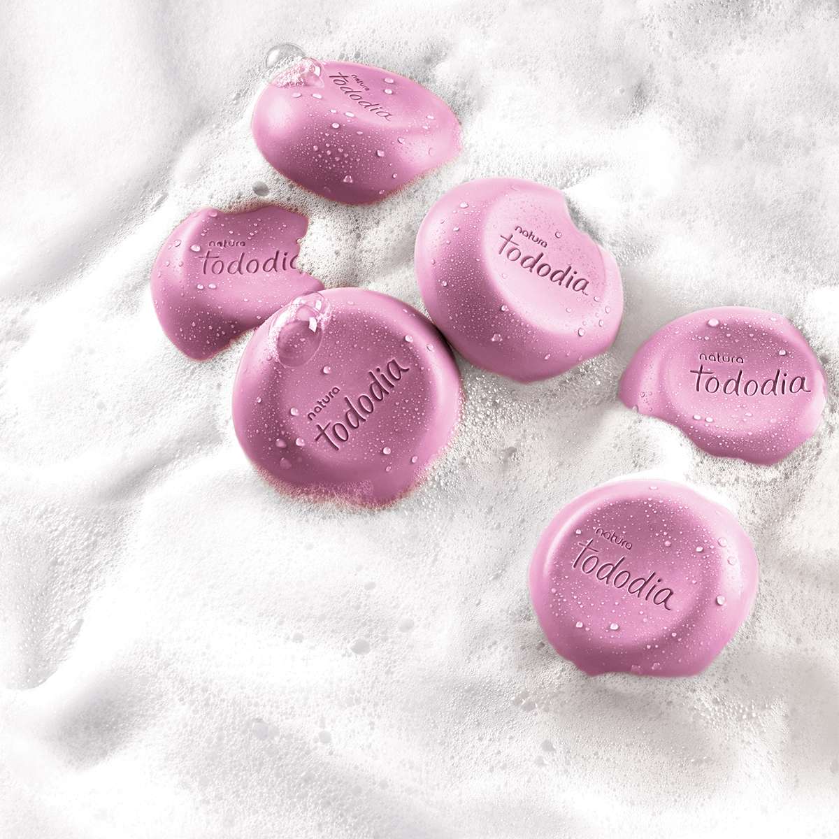 Jabón en barra puro vegetal Tododia ciruela y flor de vainilla