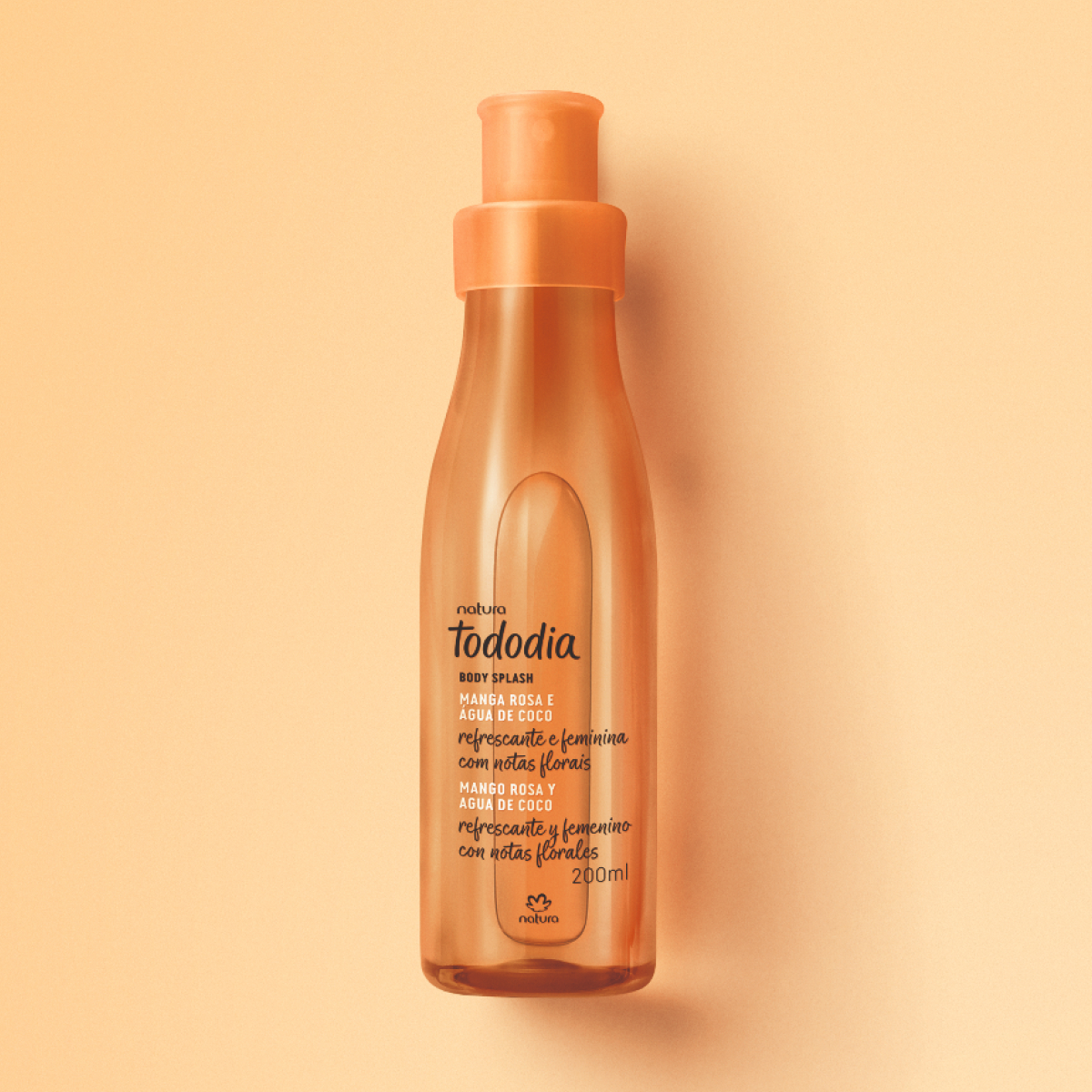 Body Splash Tododia Mango rosa y agua de coco - 200 ml