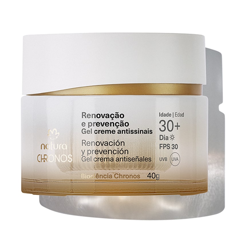 Gel crema antiseñales Renovación y prevención Chronos 30+ día - 40 g