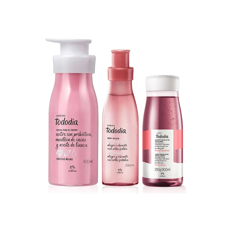 Kit Frutas Rojas completo Tododia