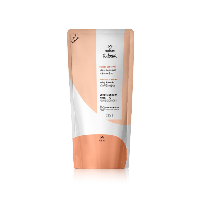 Acondicionador nutritivo Tododia Durazno y Almendras - 280 ml