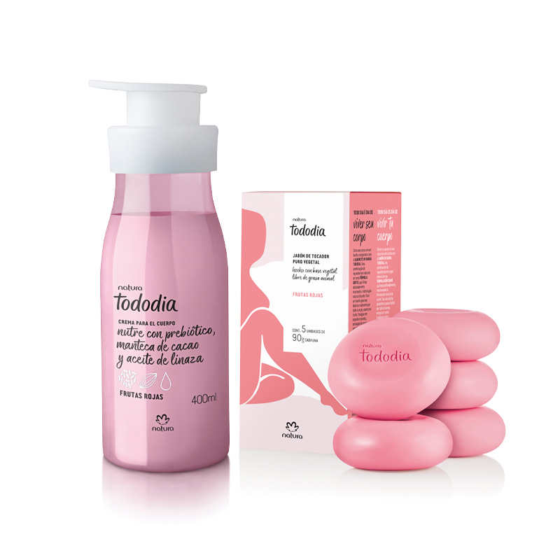 Kit rutina diaria floral Tododia