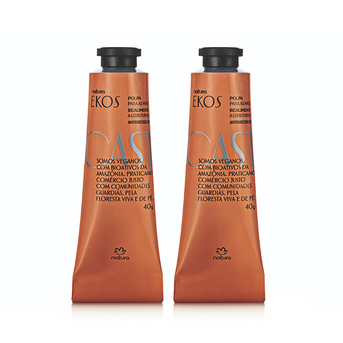 Kit Duo Pulpa manos Ekos Castaña 40g