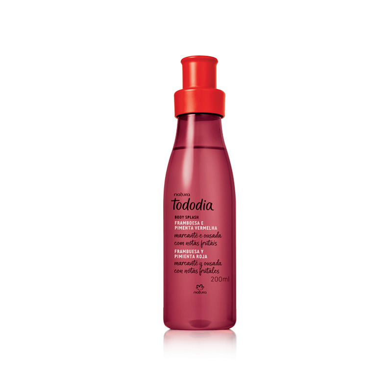 Body splash Tododia Frambuesa y Pimienta Roja - 200 ml