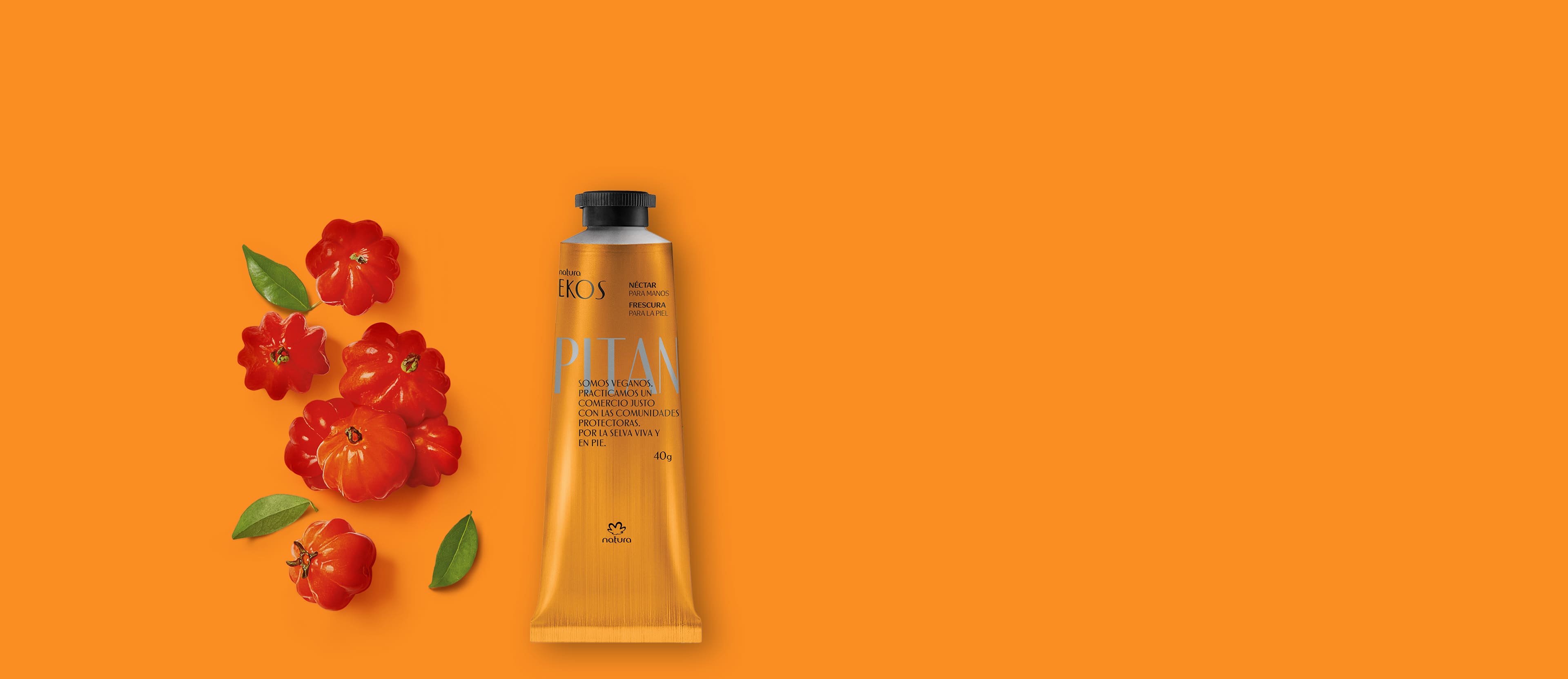 Pulpa hidratante para manos Ekos Pitanga