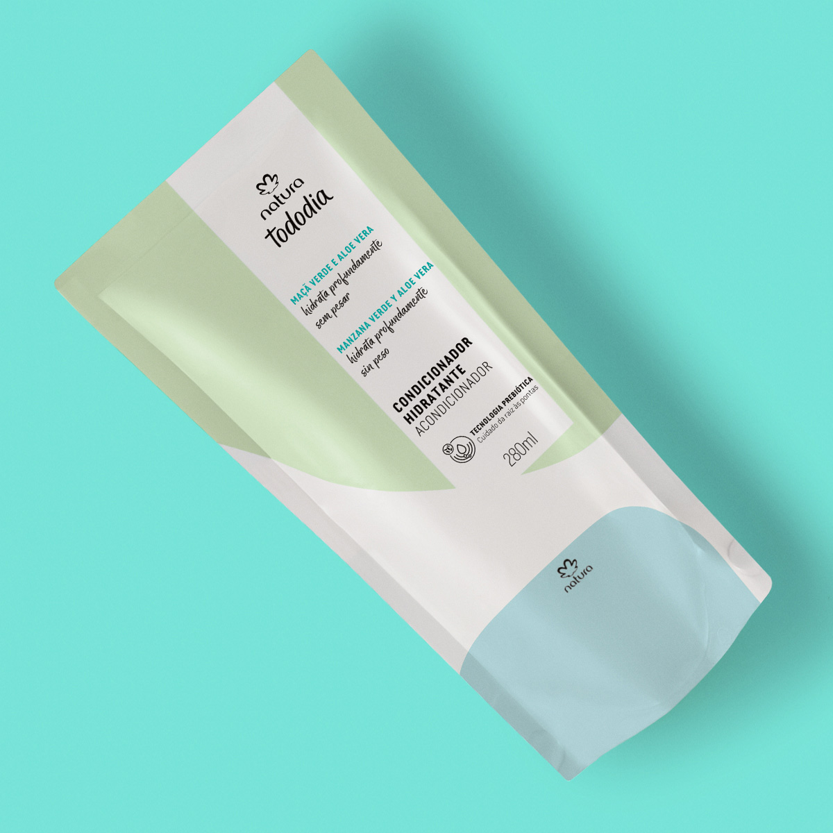 Acondicionador hidratante Tododia Manzana Verde y Aloe Vera