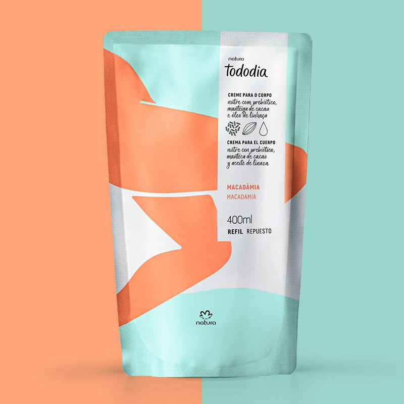 Crema nutritiva para cuerpo Tododia macadamia