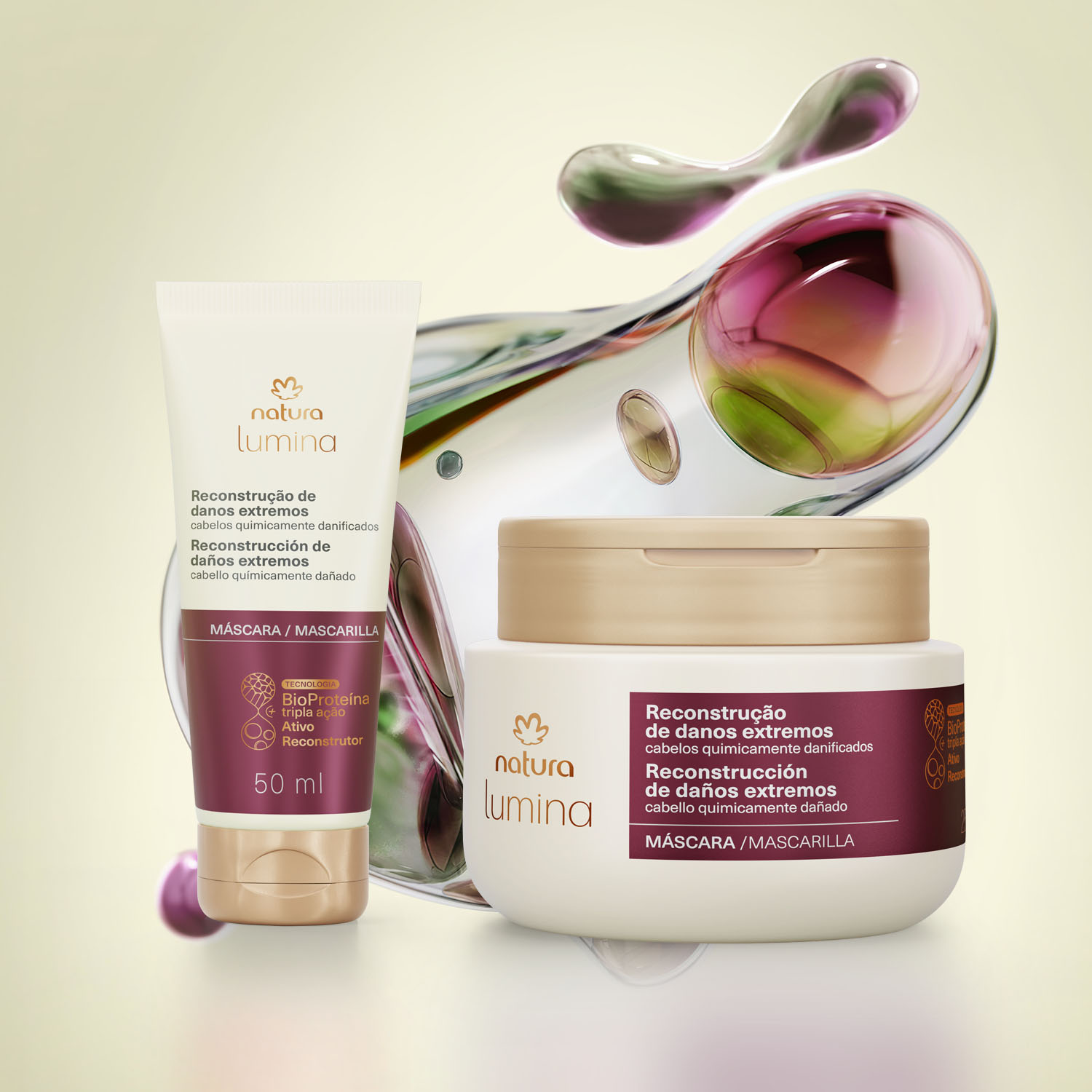 Kit Máscaras Lumina para Reconstrucción de Daños Extremos