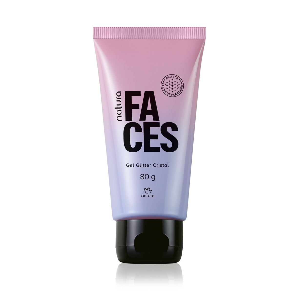 Gel Glitter cristal Faces - 80 g
