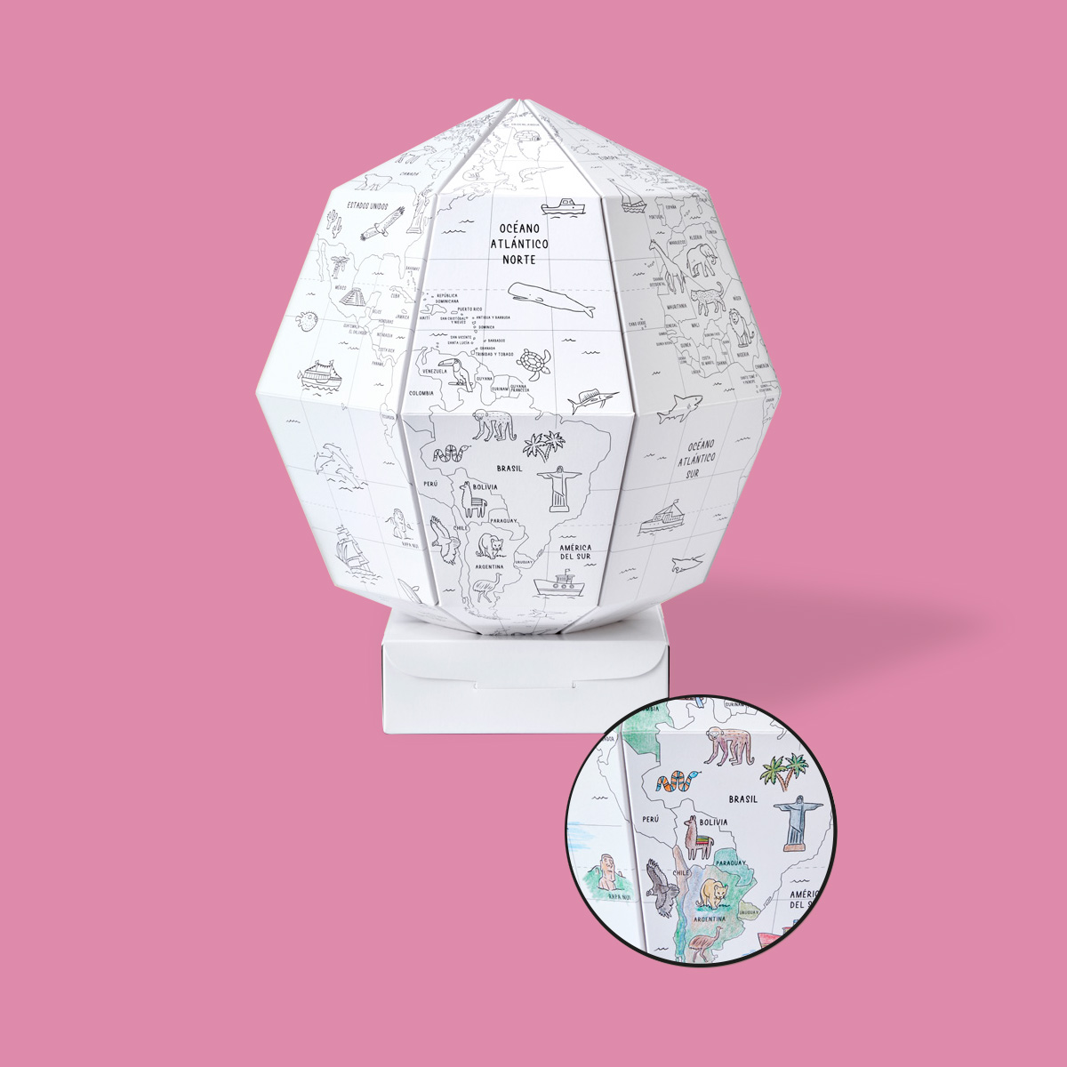 Globo Terráqueo Creer para Ver