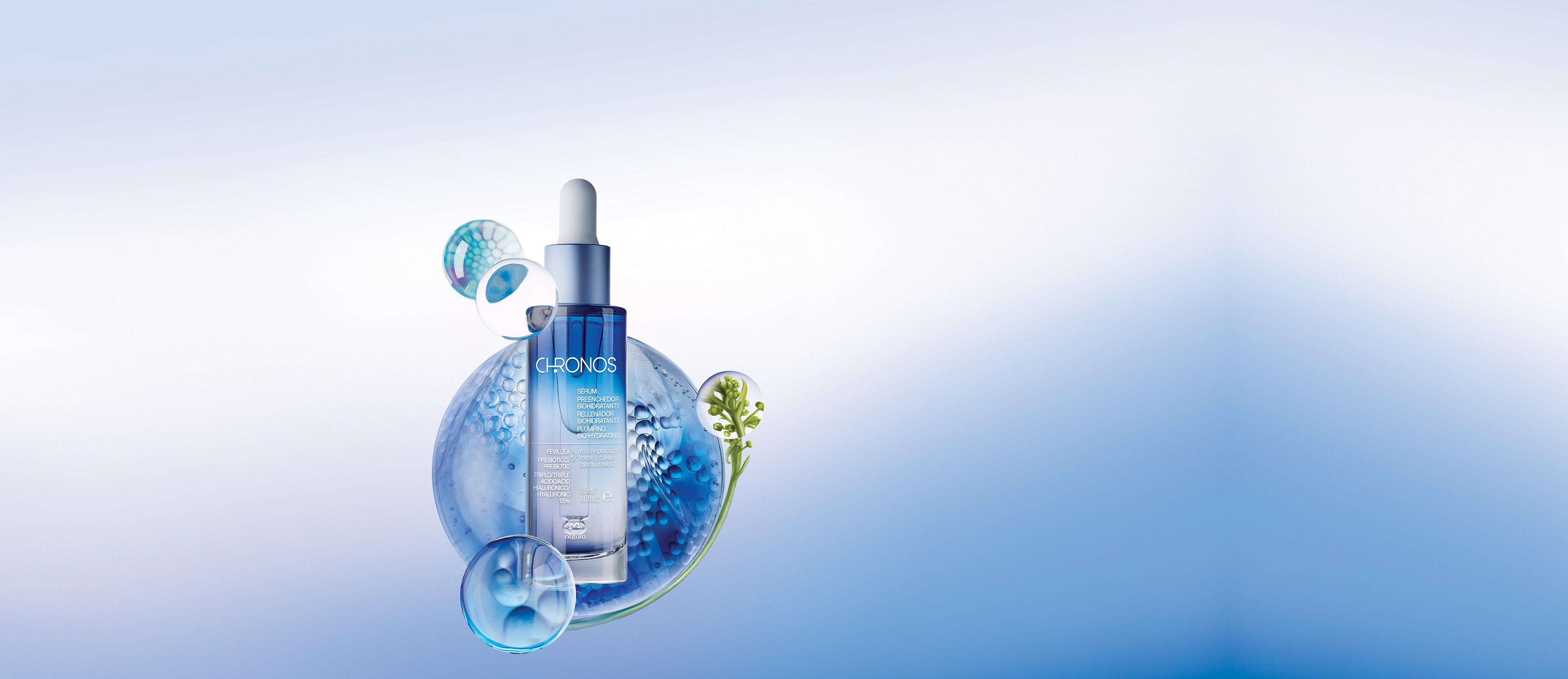 Sérum rellenador biohidratante Chronos