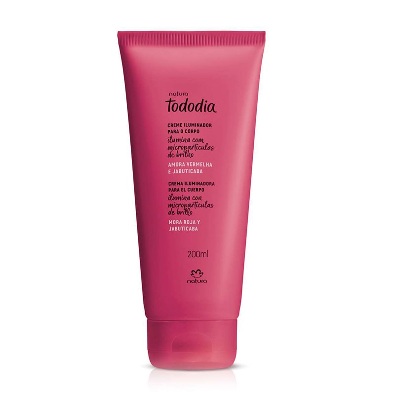 Iluminador corporal Tododia mora roja y jabuticaba - 200 ml
