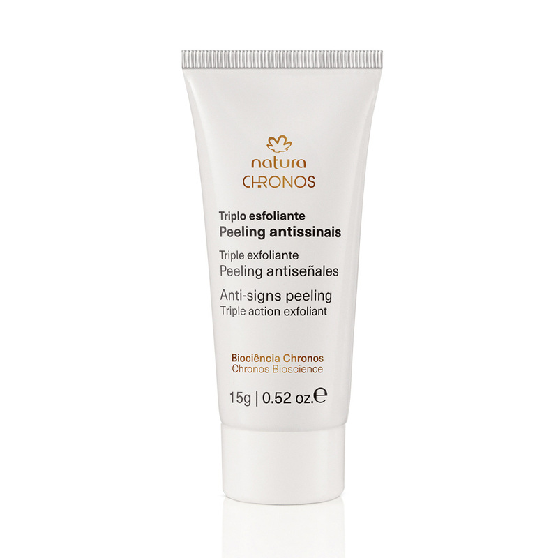 Mini Triple exfoliante peeling antiseñales Chronos