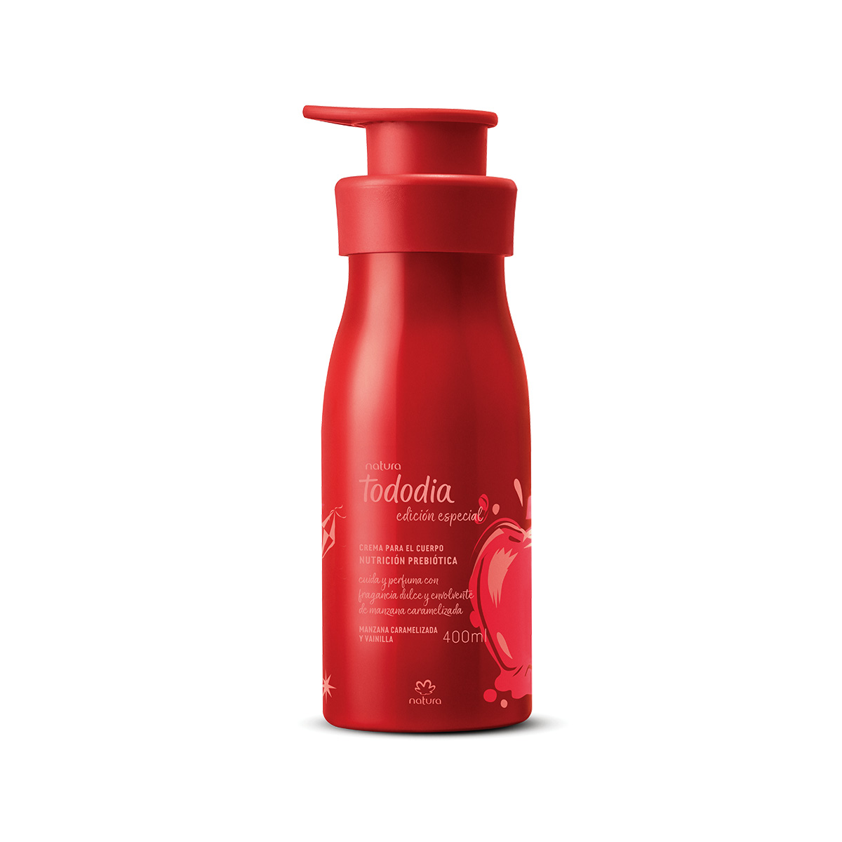 Crema Nutritiva para el Cuerpo Tododia Manzana Caramelizada y Vainilla